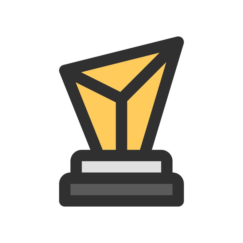 icono de trofeo para el diseño de su sitio web, logotipo, aplicación, ui. vector