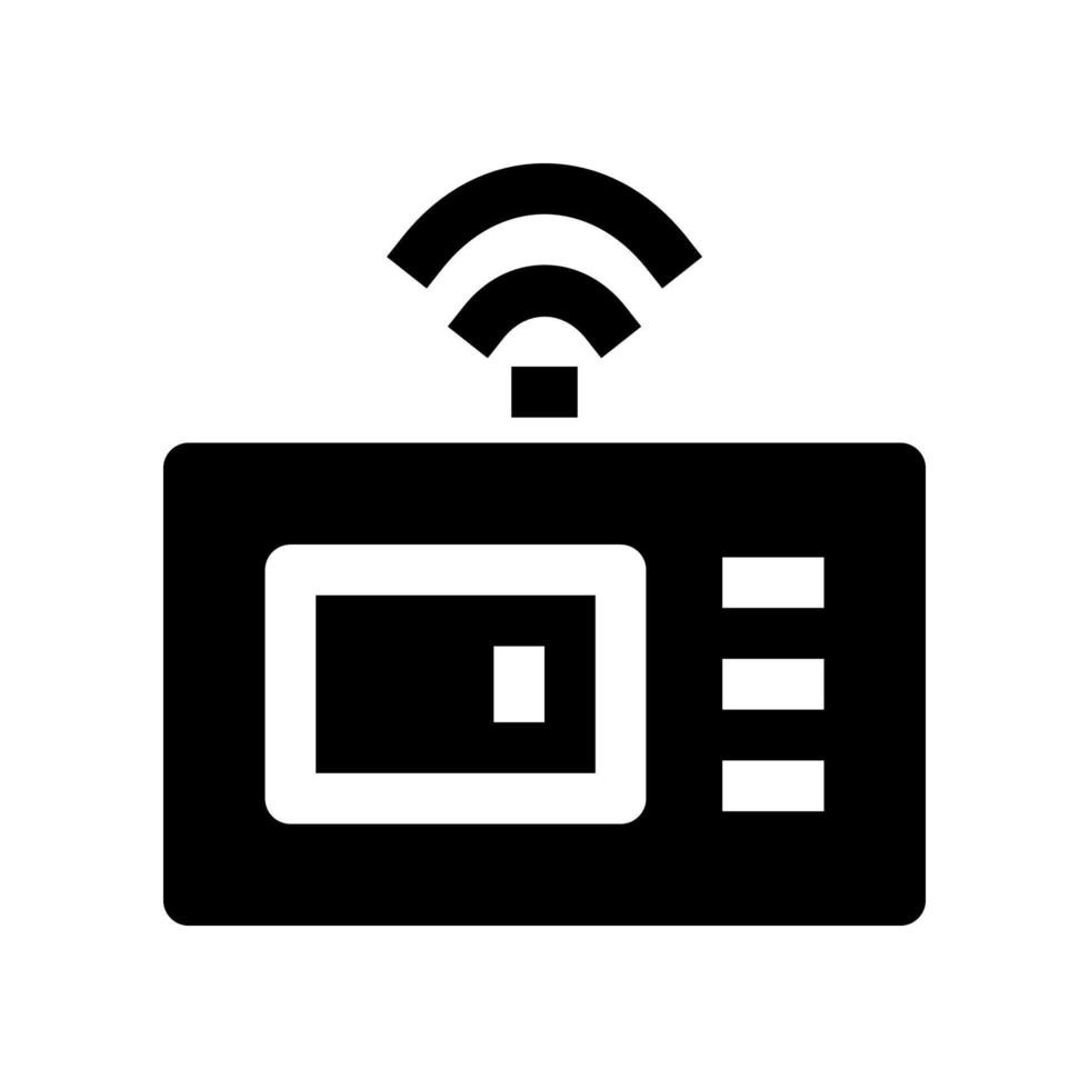microwave icon for your website, mobile, presentation, and logo design. vector