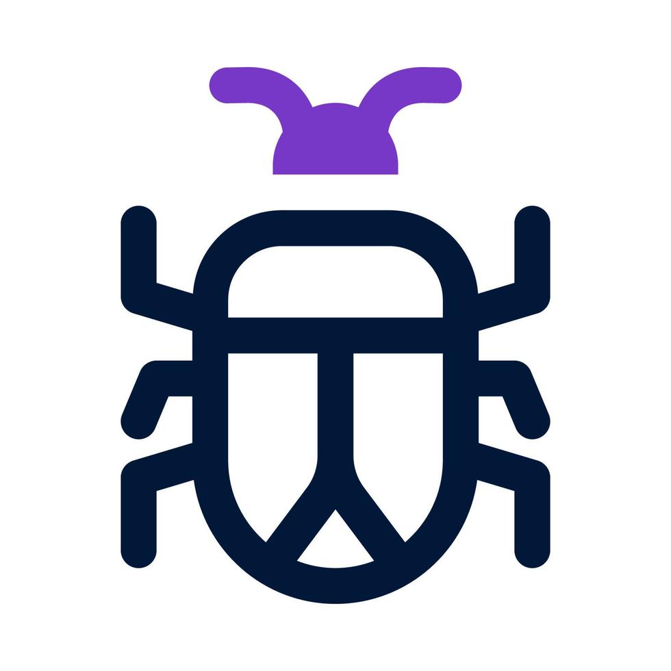 bug icon for your website, mobile, presentation, and logo design. vector