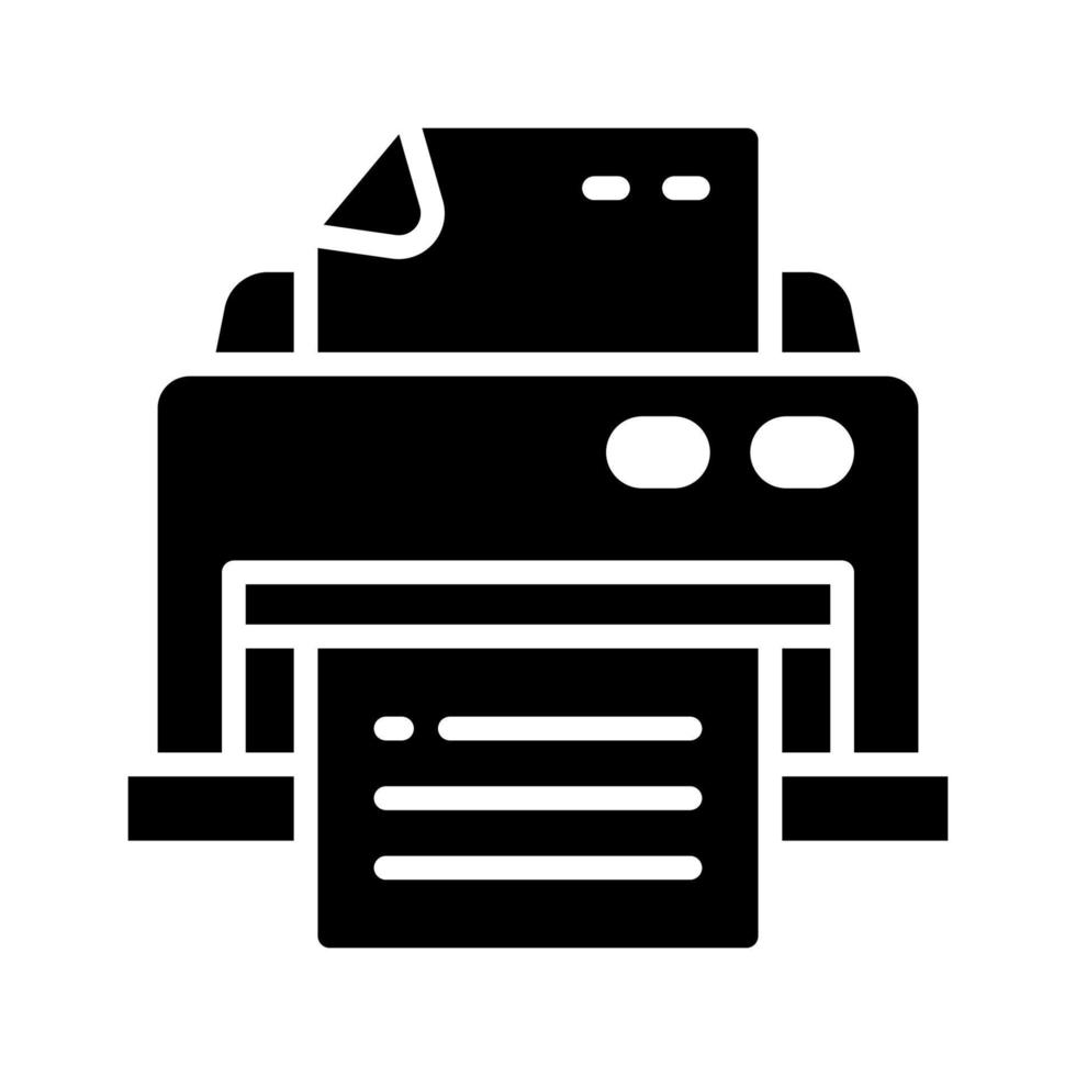 printer icon for your website, mobile, presentation, and logo design. vector