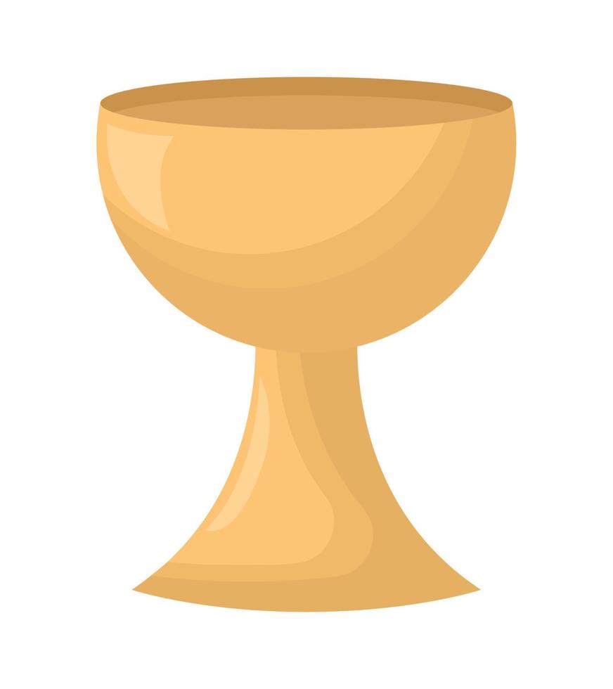 communion chalice design vector