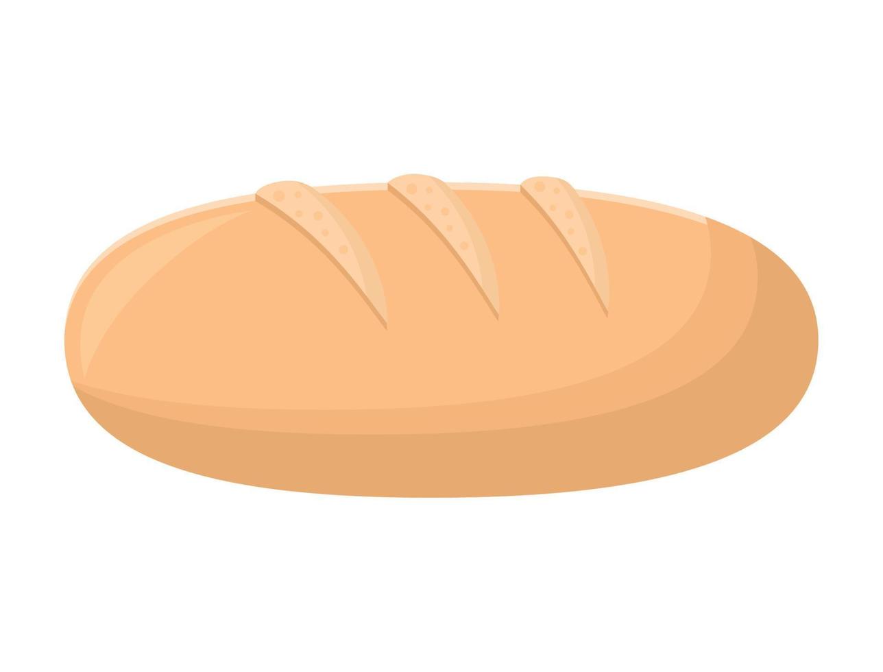 bread piece design vector