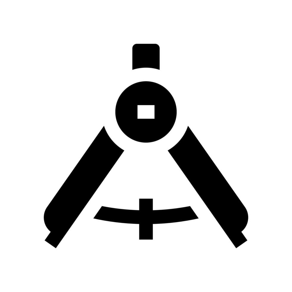 compass drawing icon for your website, mobile, presentation, and logo design. vector