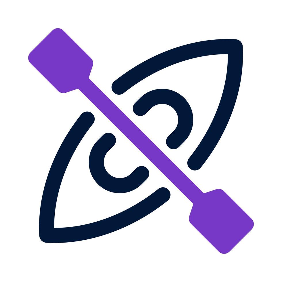kayak icon for your website, mobile, presentation, and logo design. vector