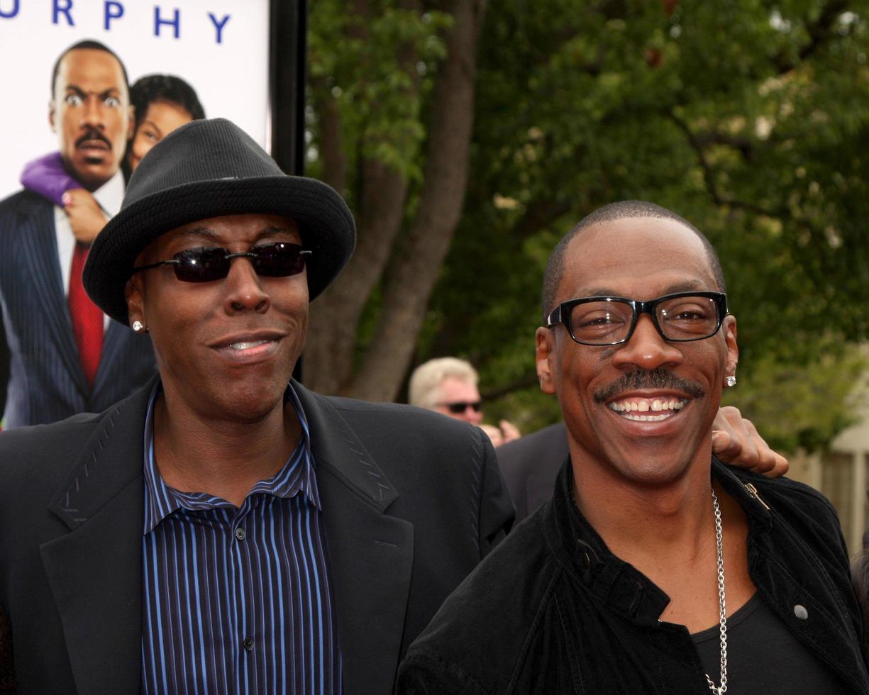 Arsenio Hall  Eddie Murphy  arriving at the Image That Premiere at the Paramount Theater on the Paramount Lot in Los Angeles CA on June 6 2009 2009 photo