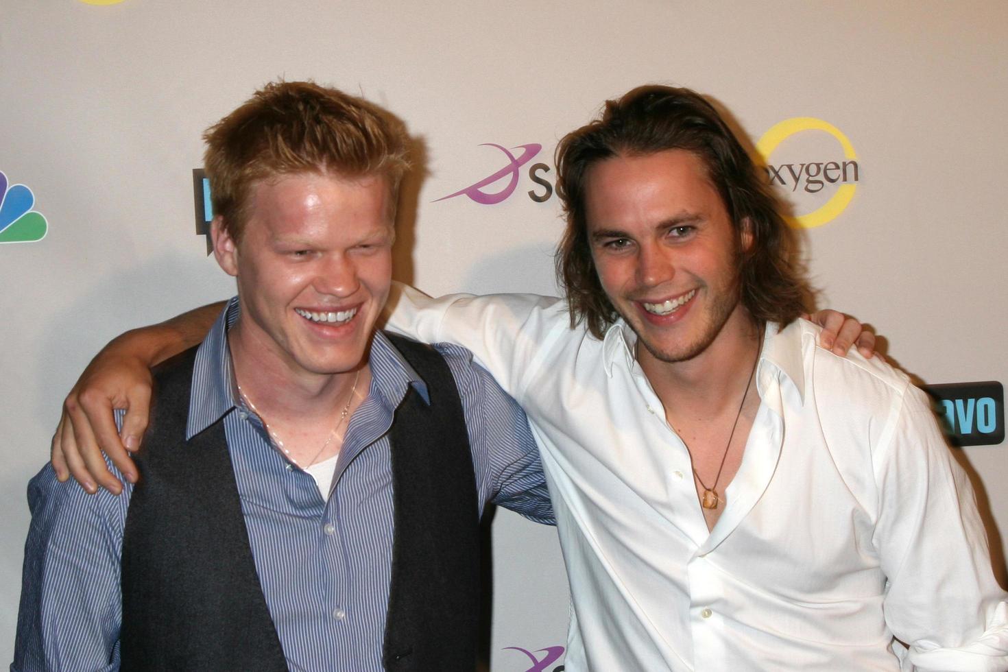 Jesse Plemons  Taylor Kitsch arriving at the NBC TCA Party at the Beverly Hilton Hotel  in Beverly Hills CA onJuly 20 20082008 photo