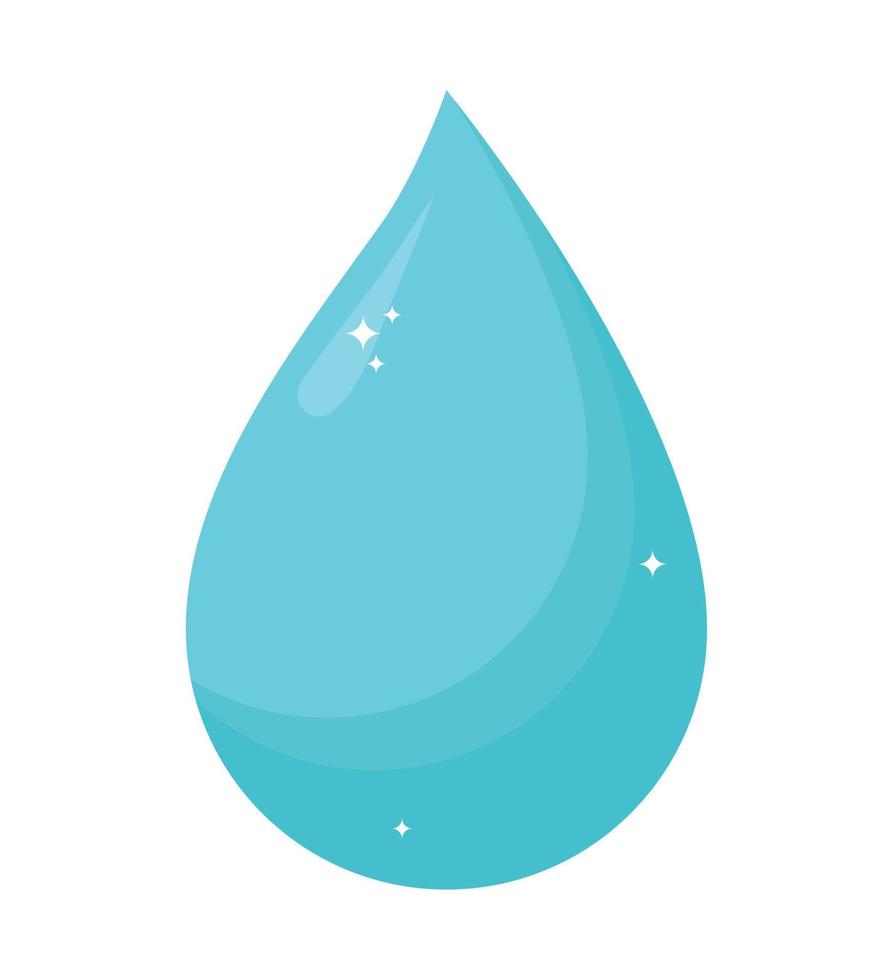 icono de gotas de agua vector