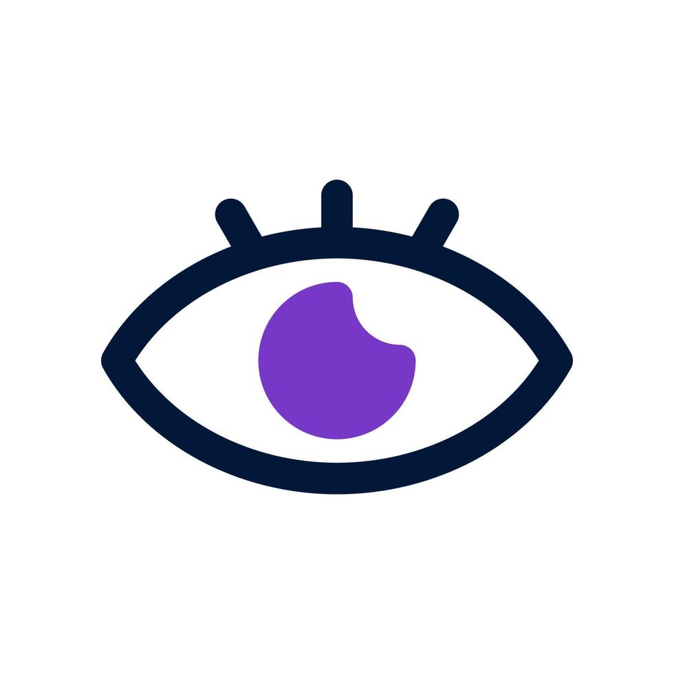 eye icon for your website, mobile, presentation, and logo design. vector