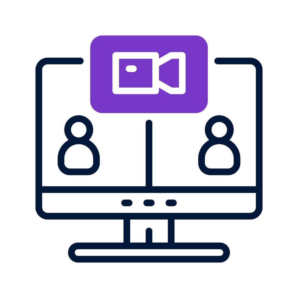 video call icon for your website, mobile, presentation, and logo design. vector