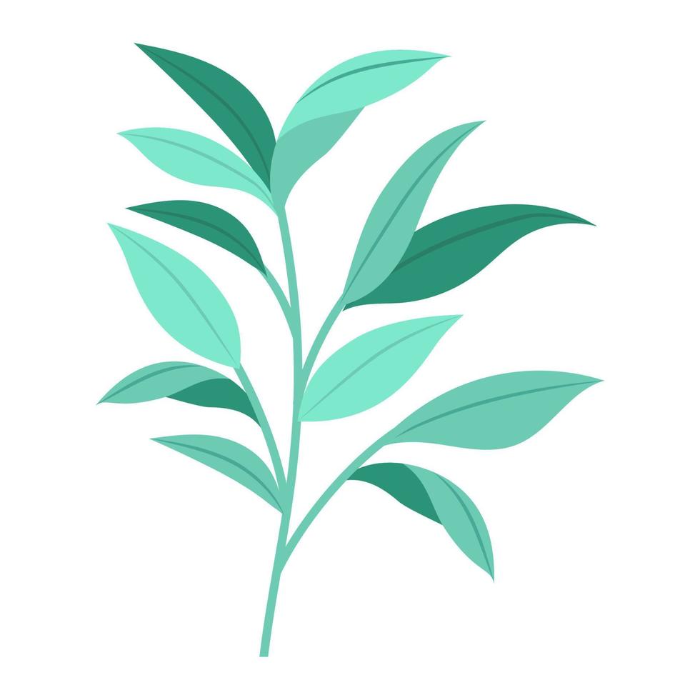 nice green plant vector
