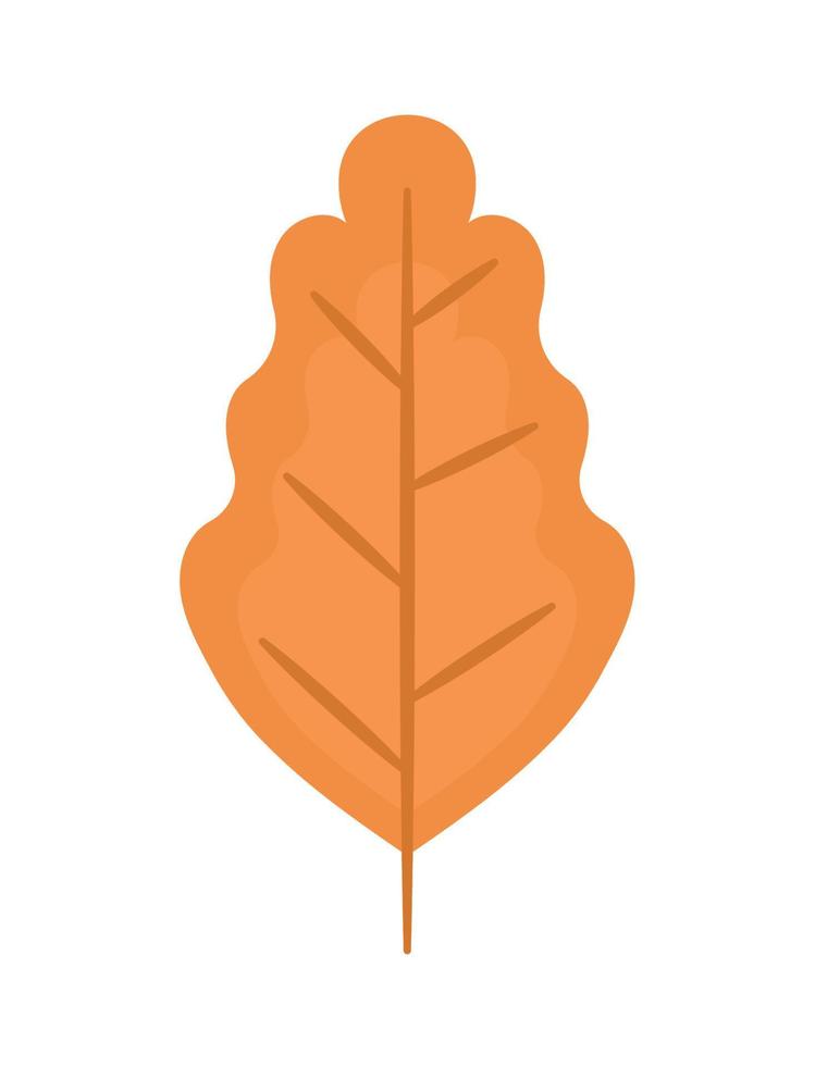 orange leaf design 21374979 Vector Art at Vecteezy