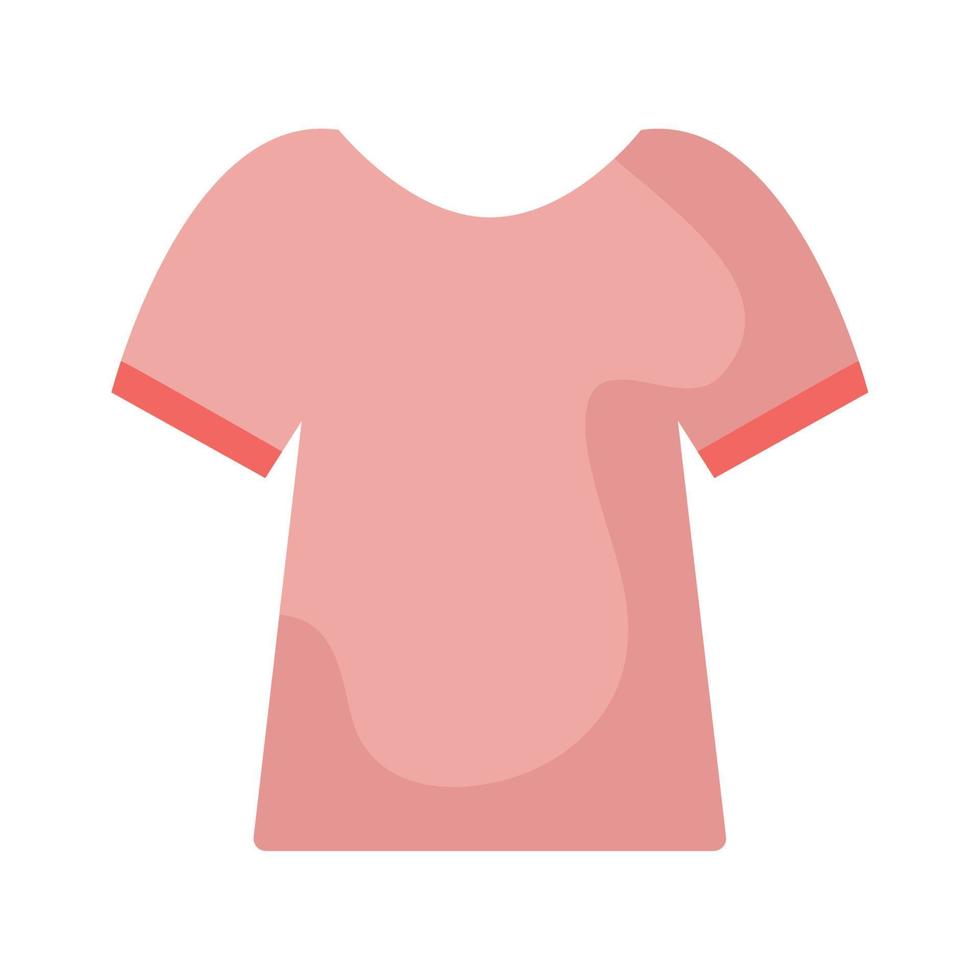 red shirt design vector