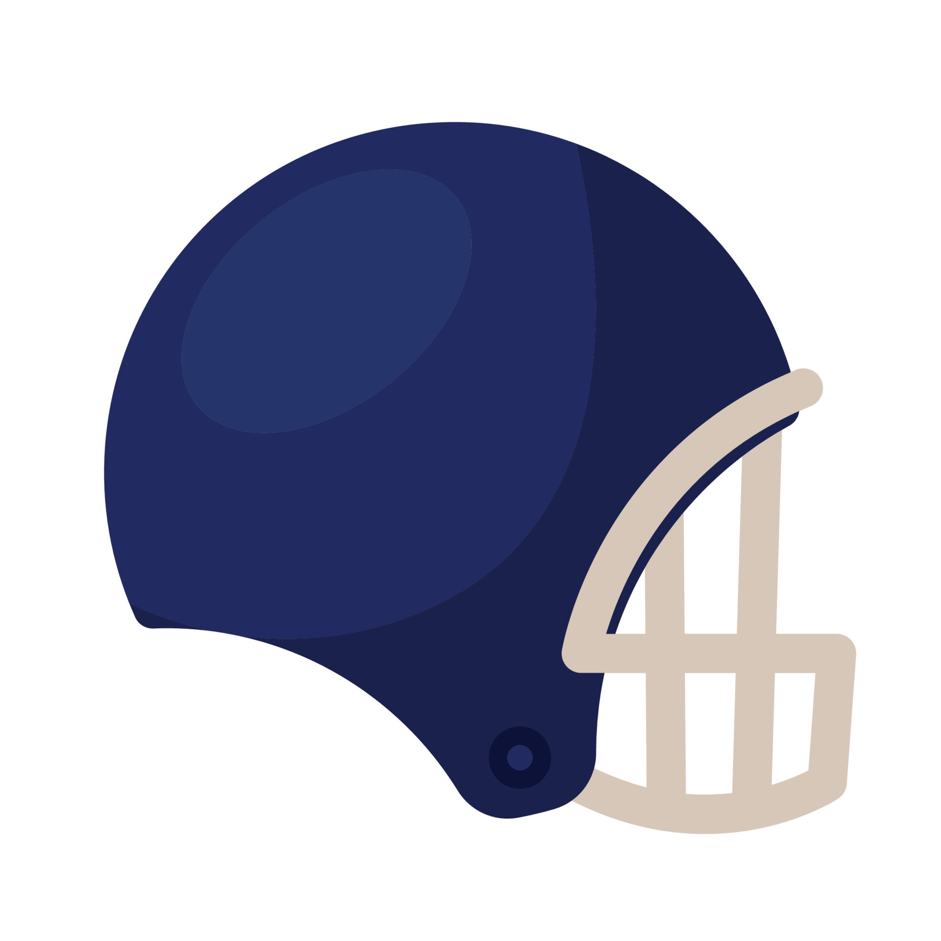 football helmet design 21375181 Vector Art at Vecteezy