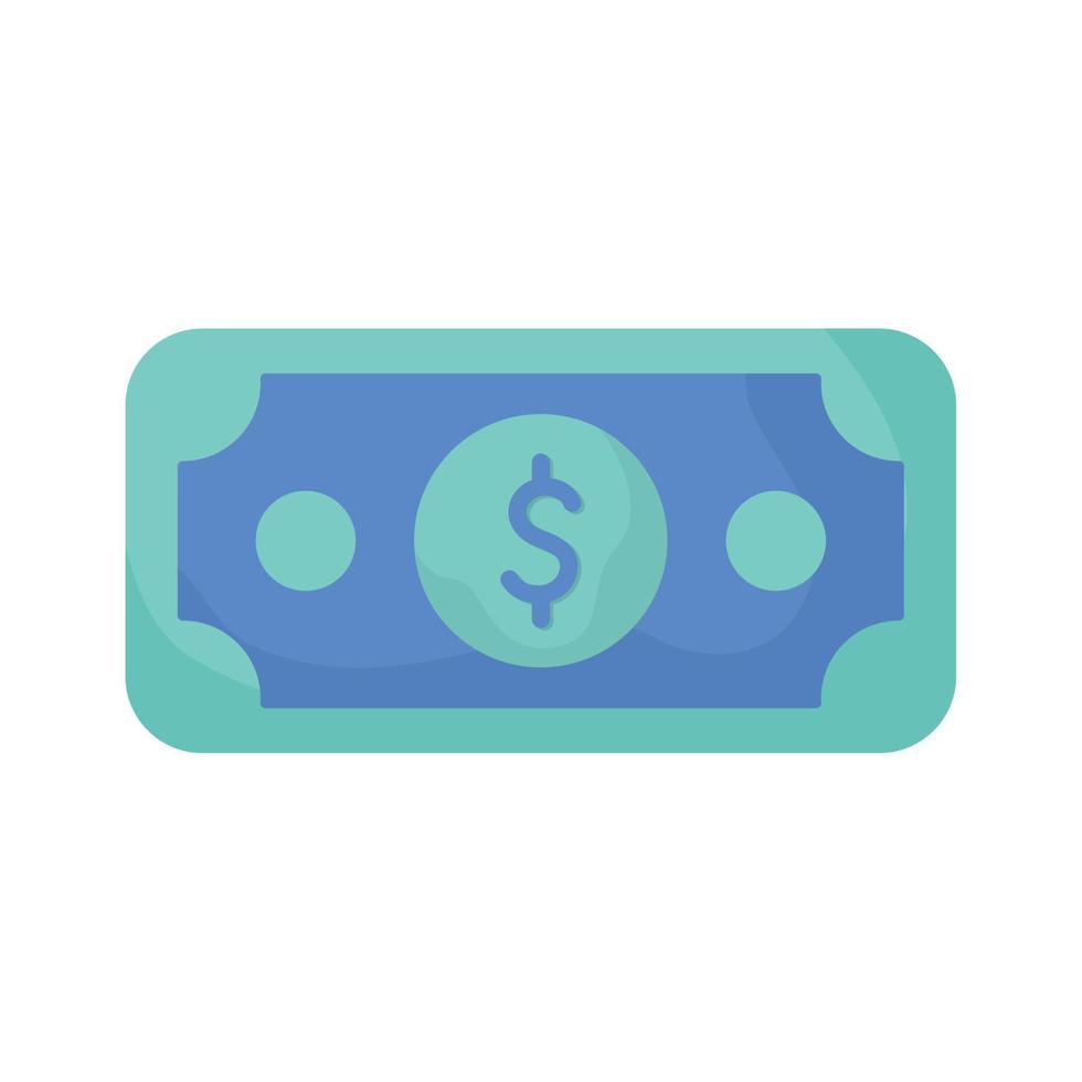 colored dollar design vector