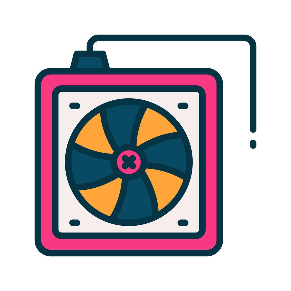 cooling fan icon for your website, mobile, presentation, and logo design. vector