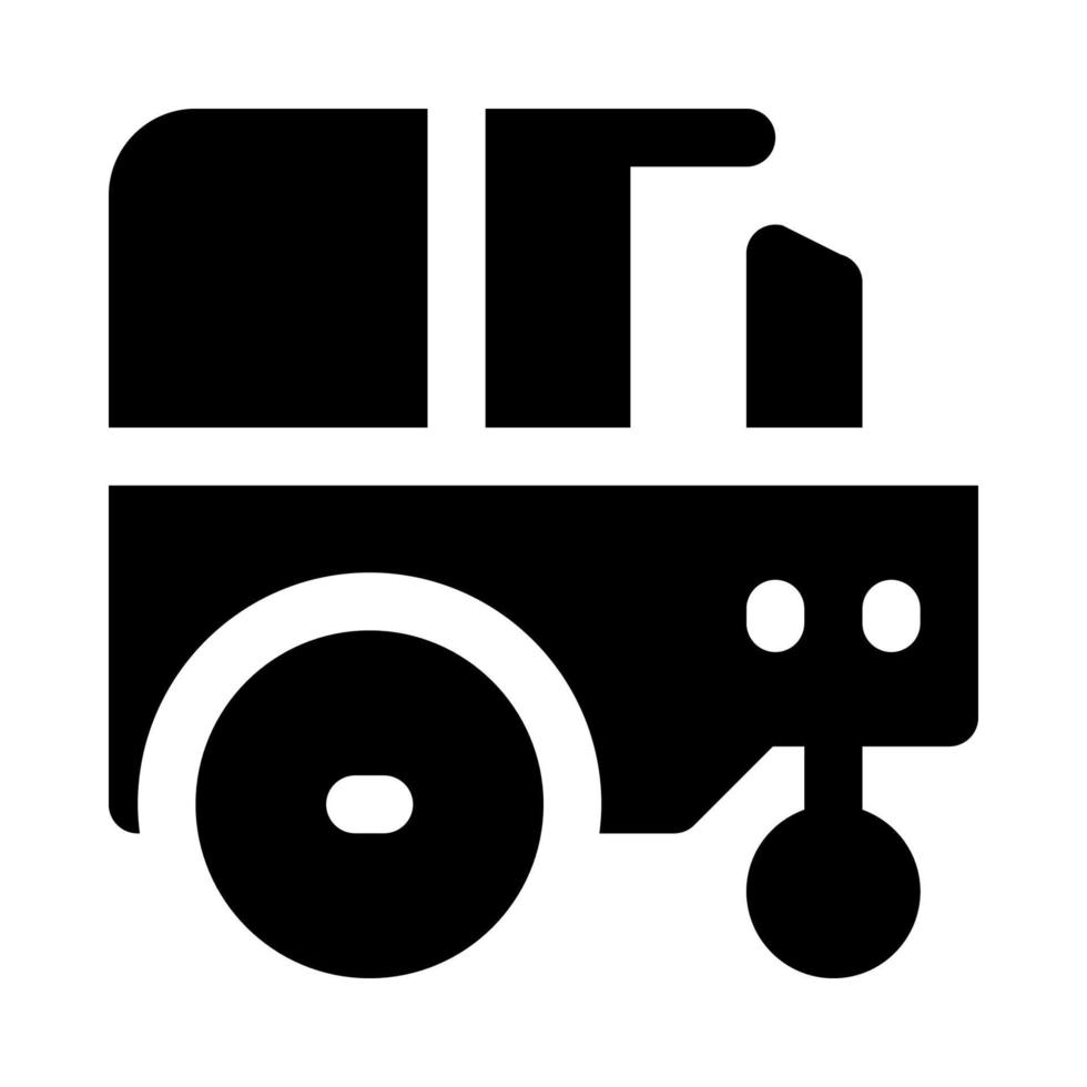 tractor icon for your website, mobile, presentation, and logo design. vector