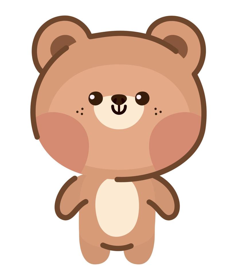 nice bear design vector