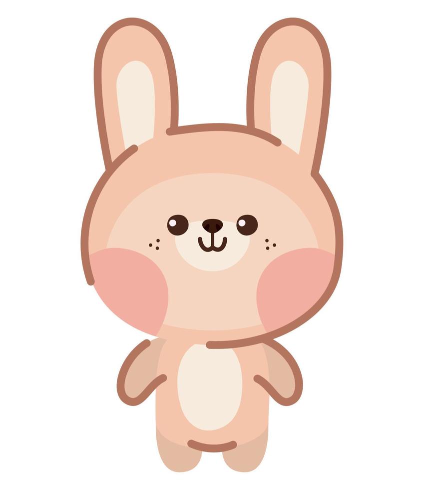 cute bunny design vector