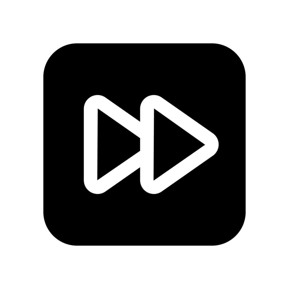 fast forward icon for your website design, logo, app, UI. vector