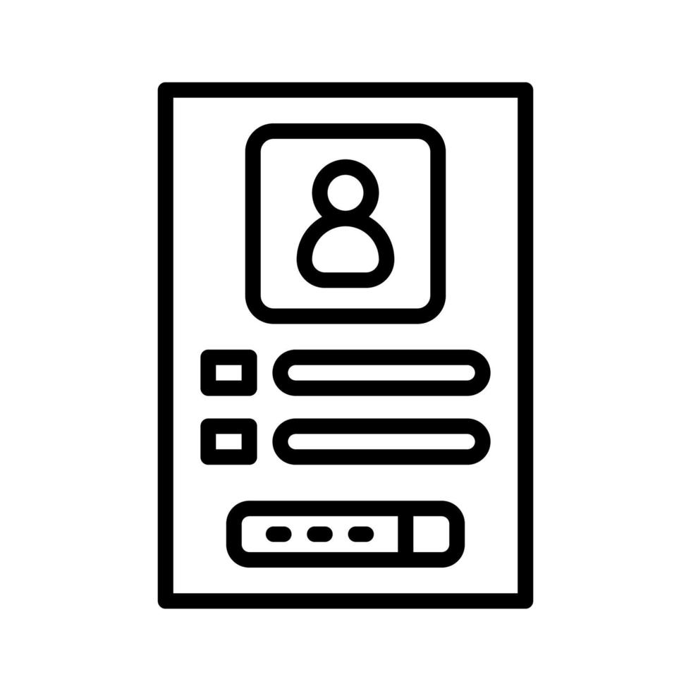 profile icon for your website, mobile, presentation, and logo design. vector