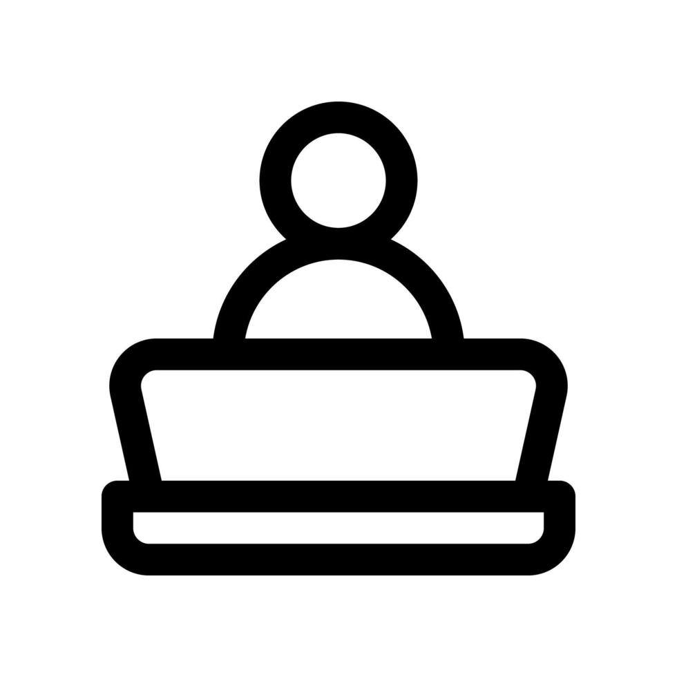 employee icon for your website design, logo, app, UI. vector