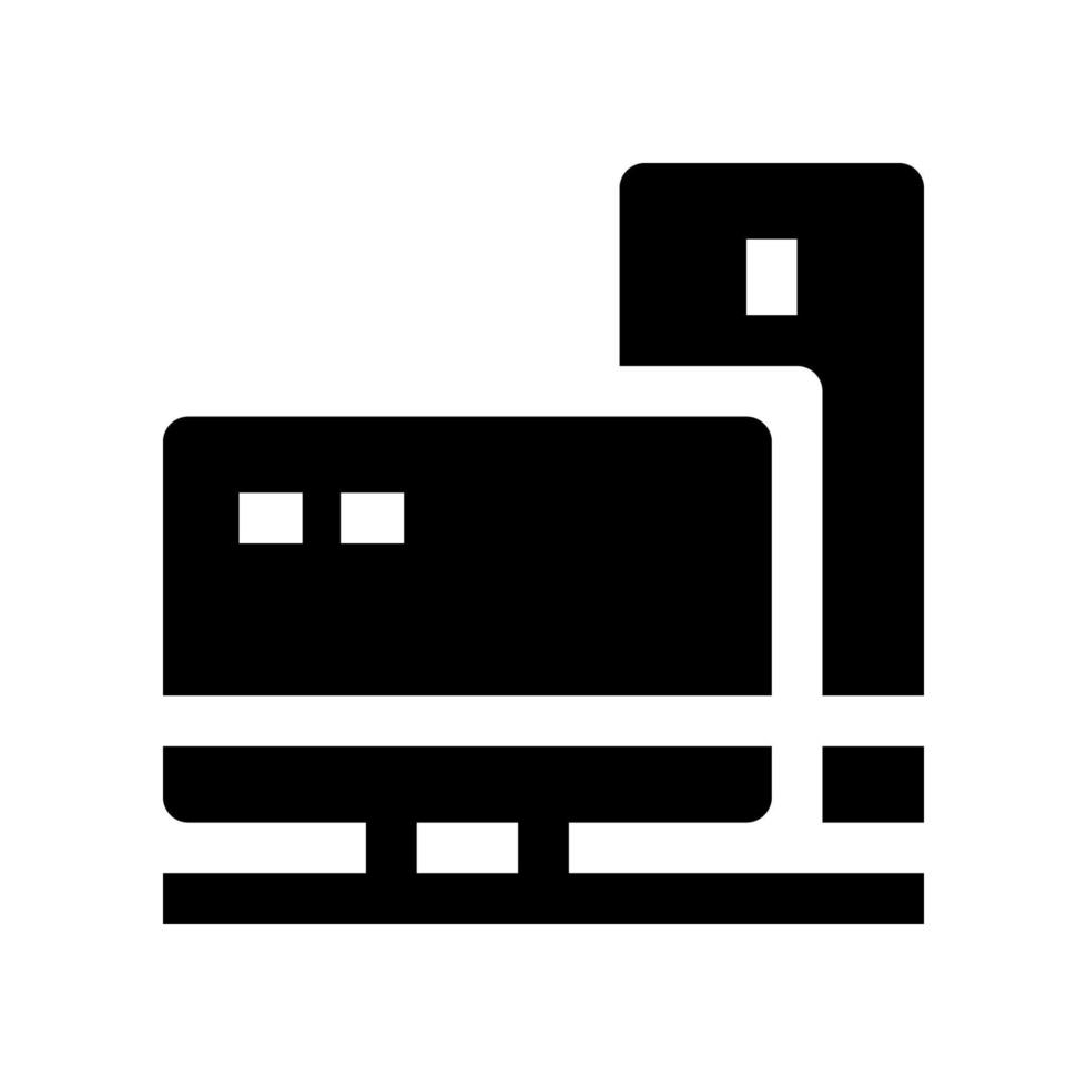 personal computer icon for your website, mobile, presentation, and logo design. vector