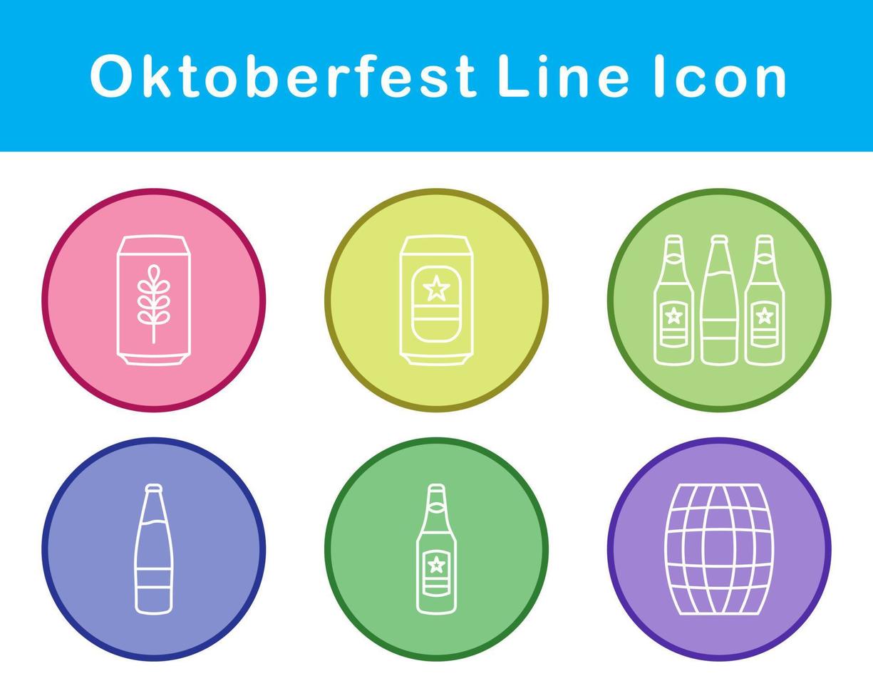 Oktoberfest Vector Icon Set