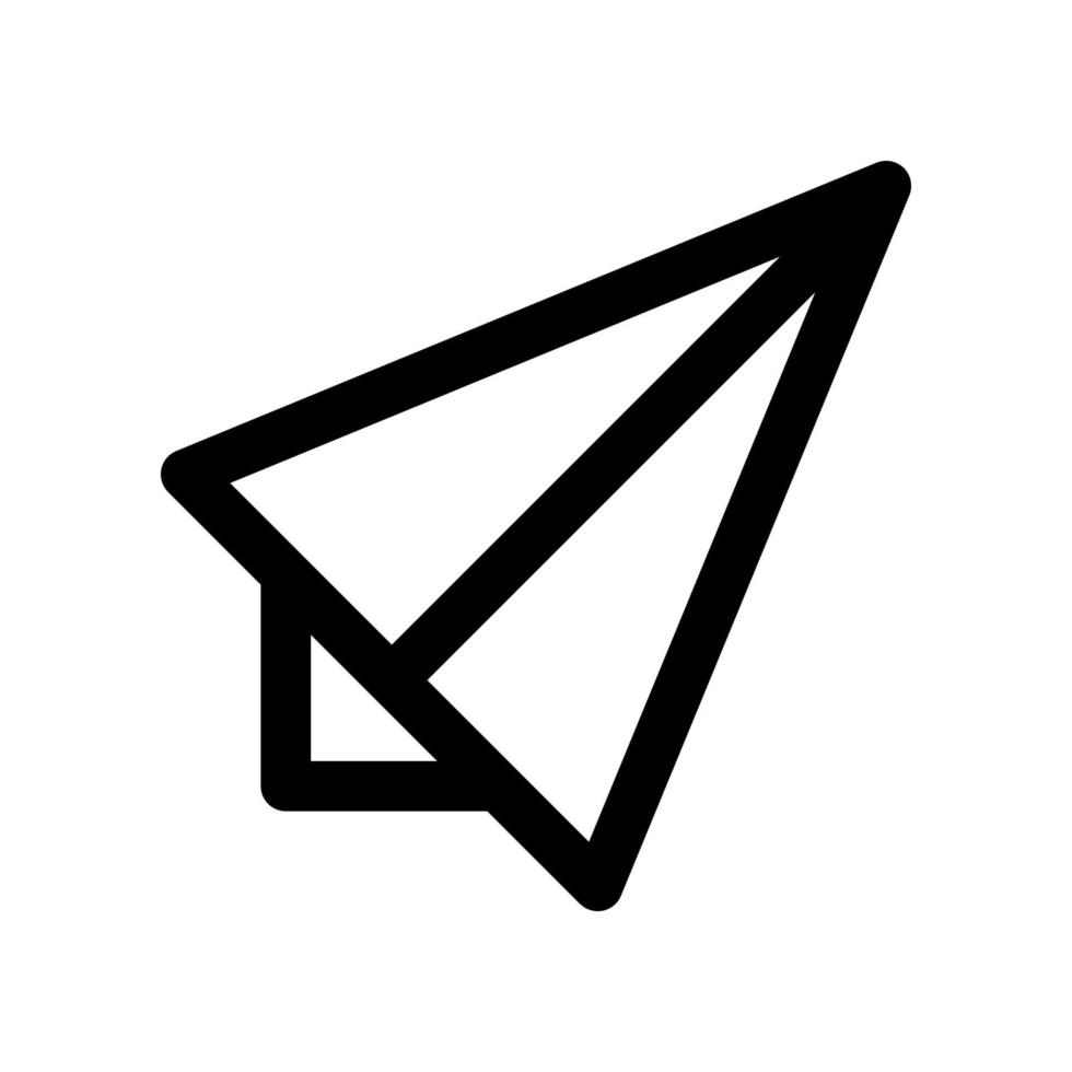 paper plane icon for your website design, logo, app, UI. vector