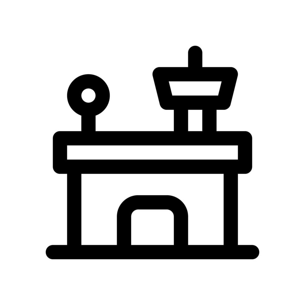 icono del aeropuerto para el diseño de su sitio web, logotipo, aplicación, ui. vector