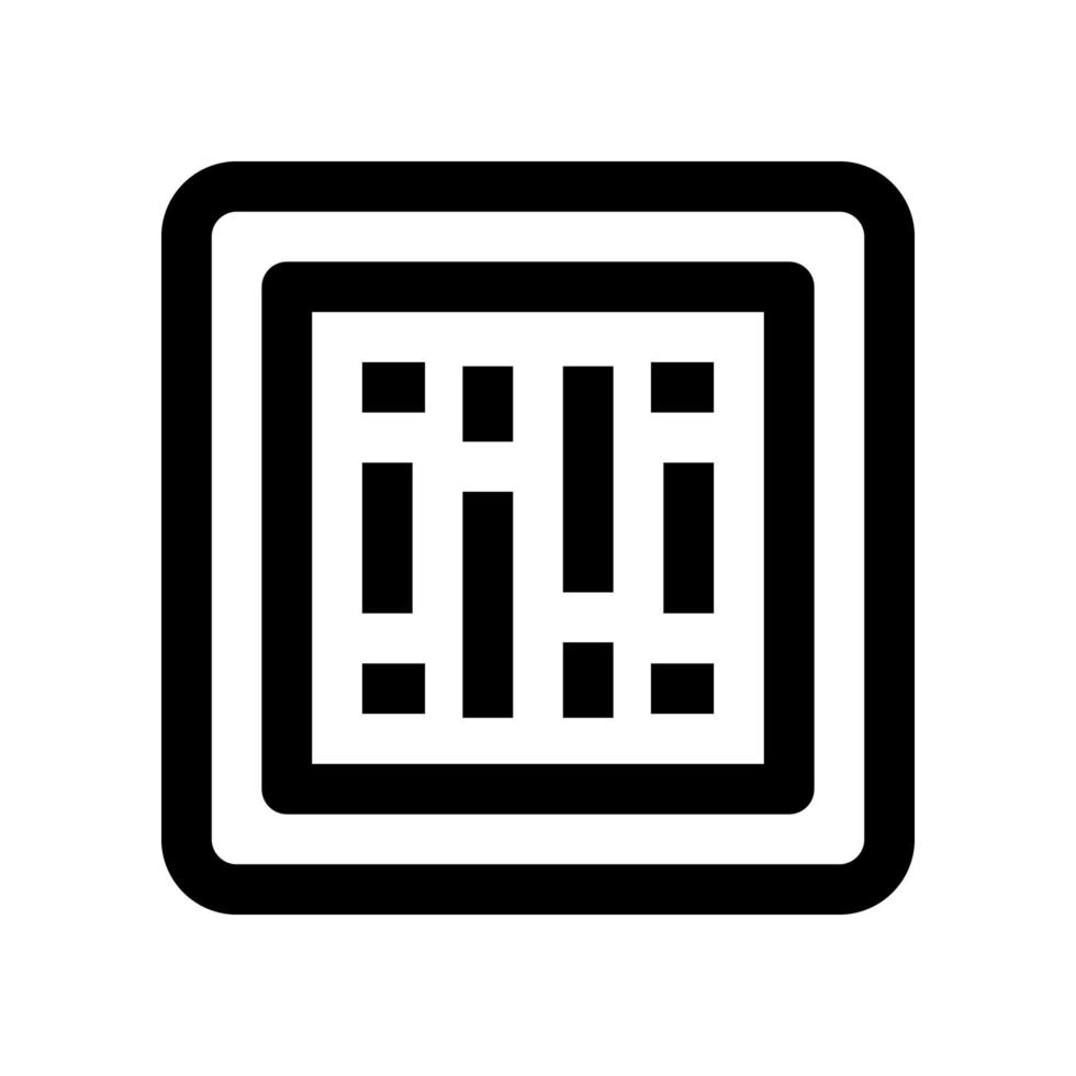barcode icon for your website, mobile, presentation, and logo design. vector
