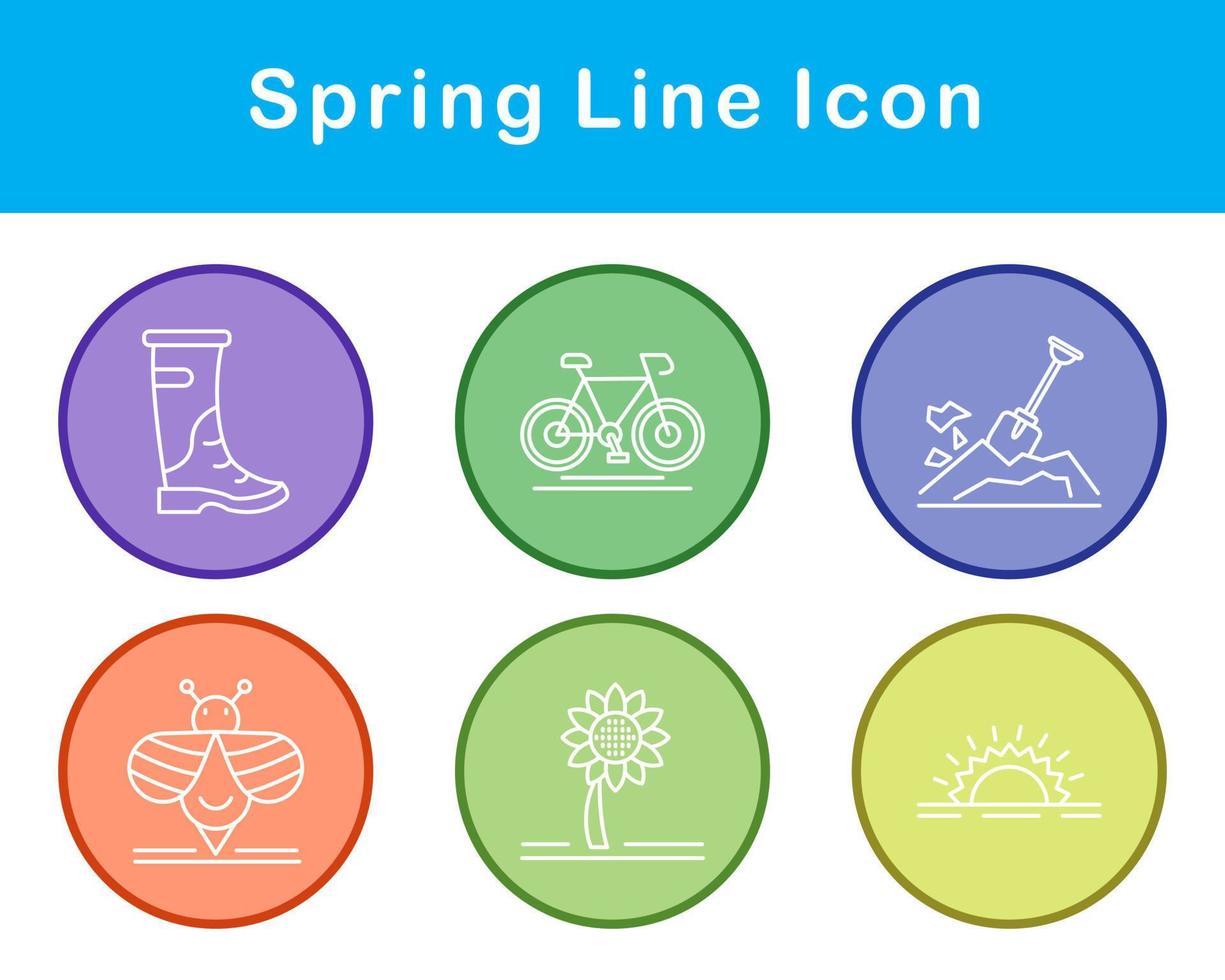 Spring Vector Icon Set