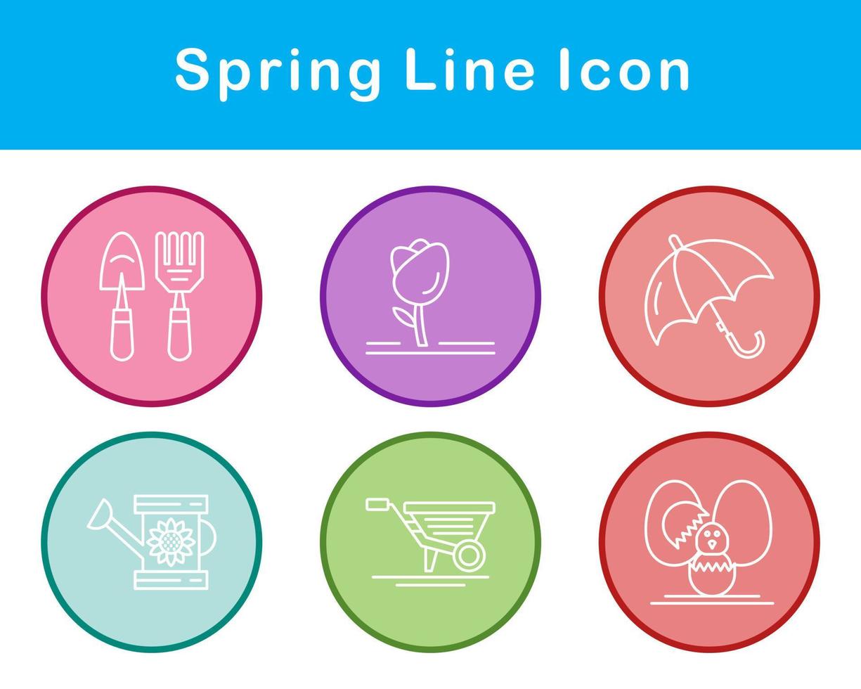 Spring Vector Icon Set