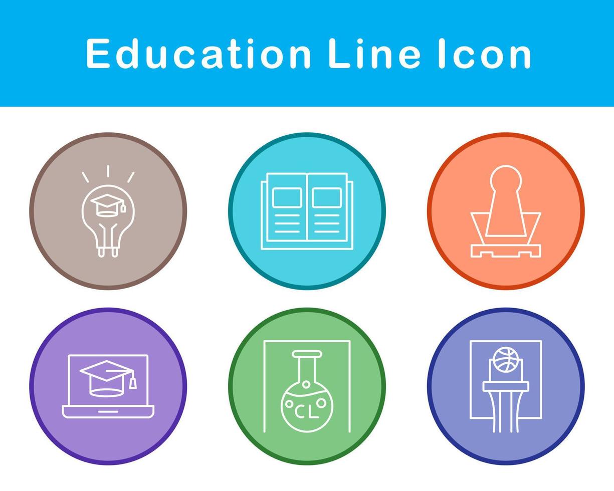 Education Vector Icon Set