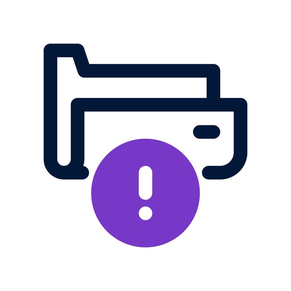 alert icon for your website design, logo, app, UI. vector