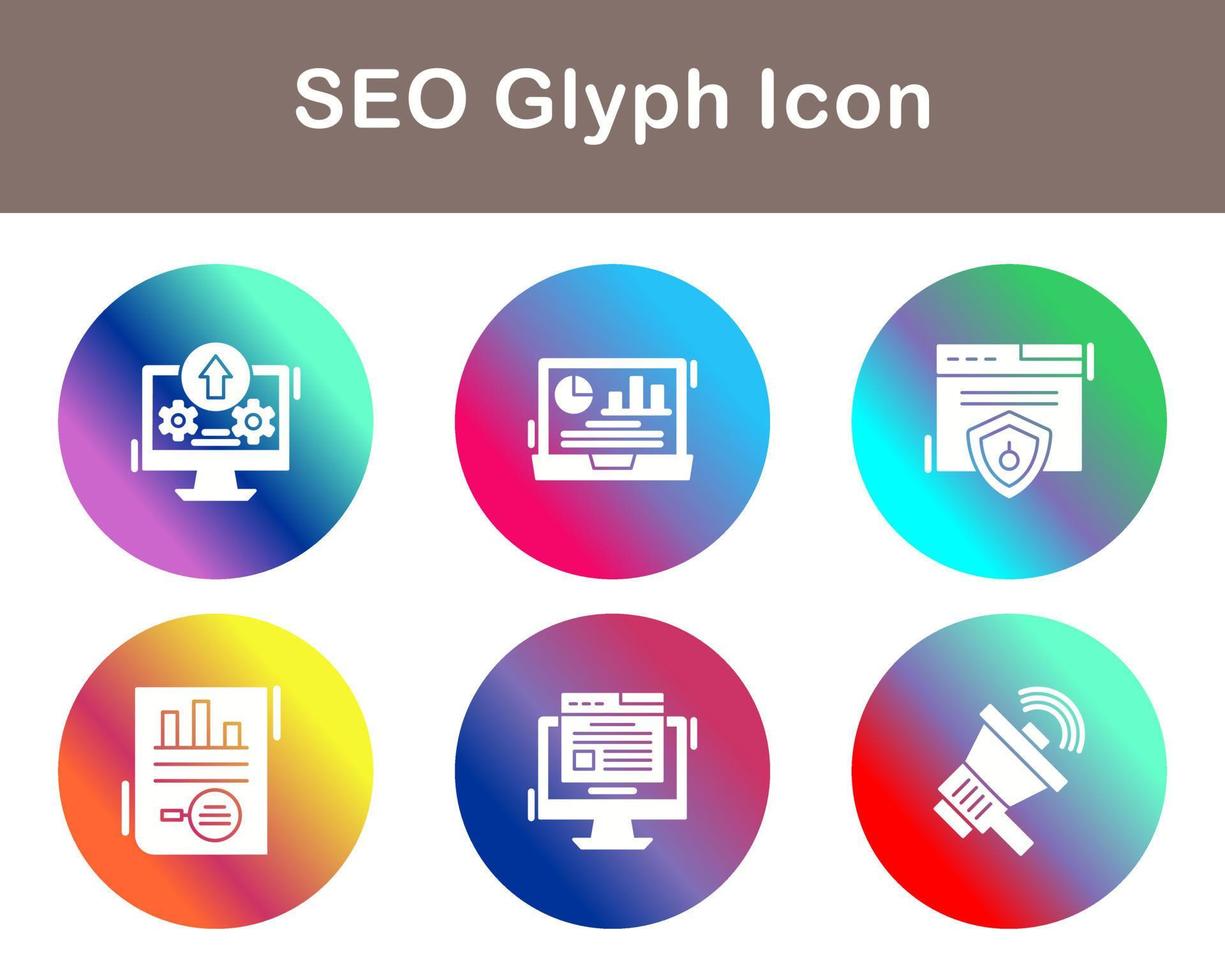 SEO Vector Icon Set