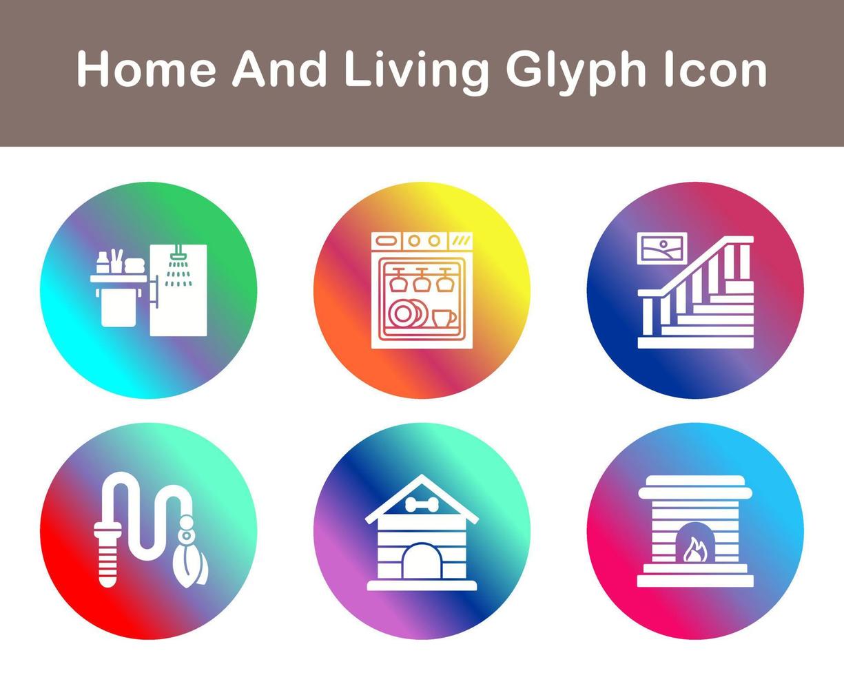 Home And Living Vector Icon Set