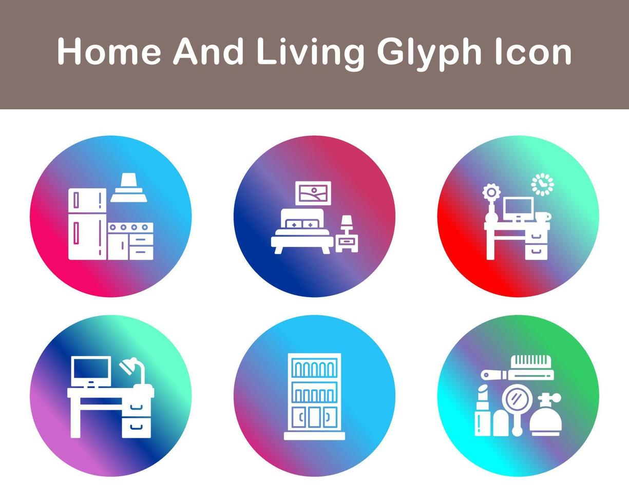 Home And Living Vector Icon Set