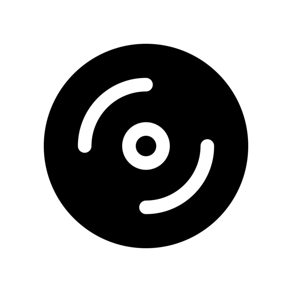 compact disc icon for your website design, logo, app, UI. vector