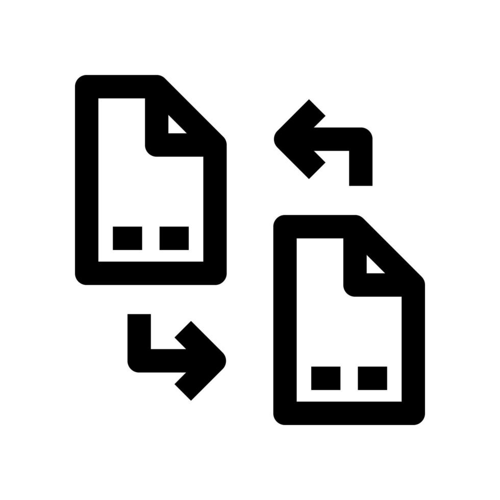 file transfer icon for your website, mobile, presentation, and logo design. vector