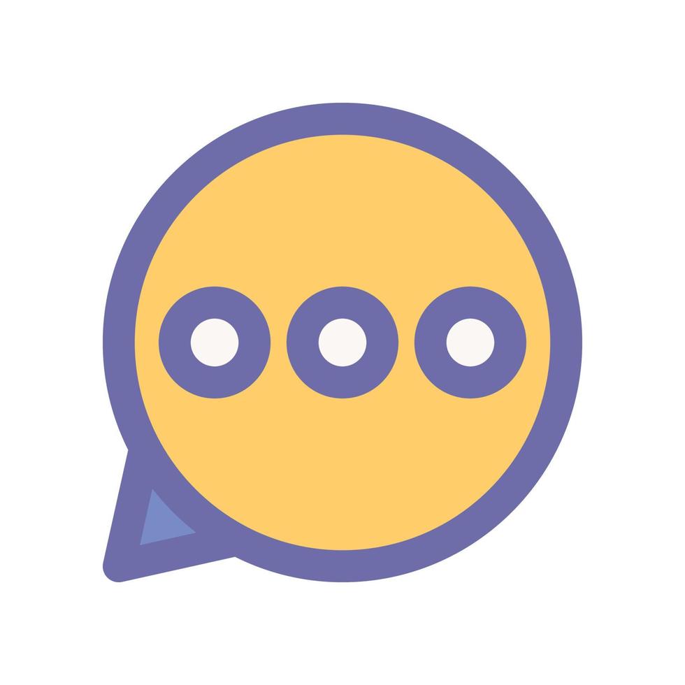 speech bubble icon for your website design, logo, app, UI. vector