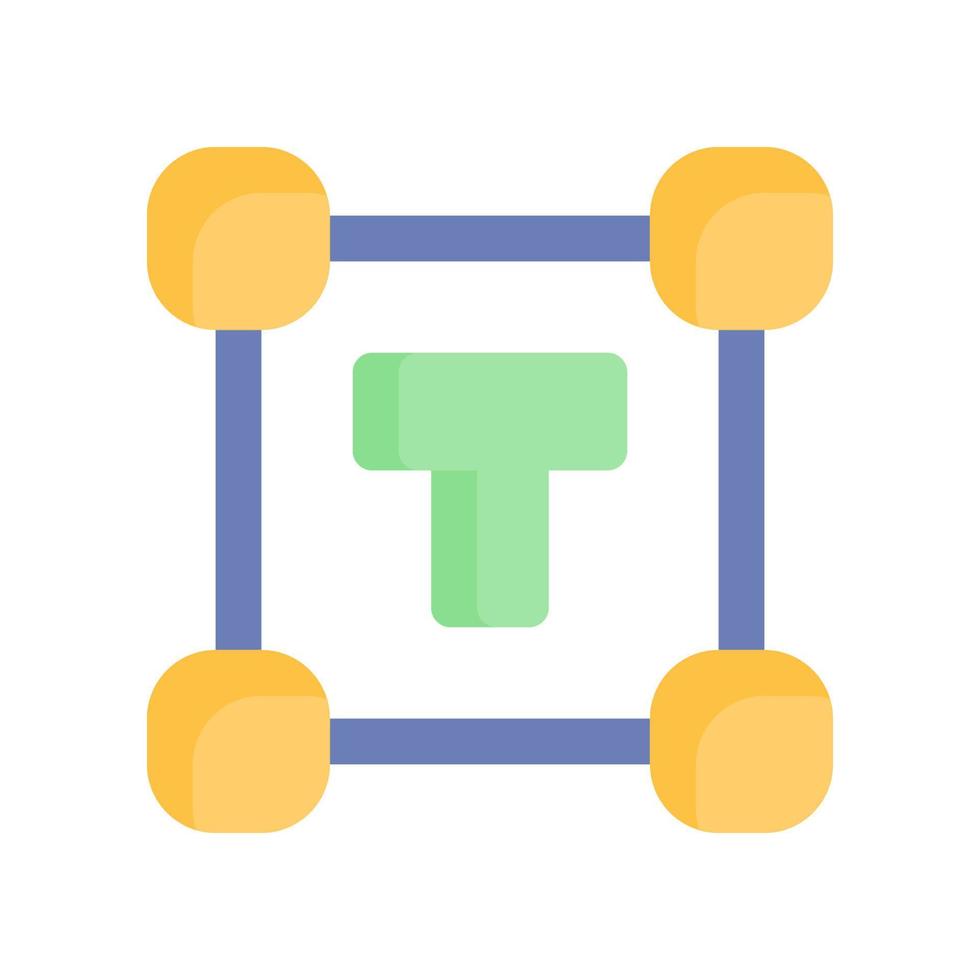 text icon for your website design, logo, app, UI. vector