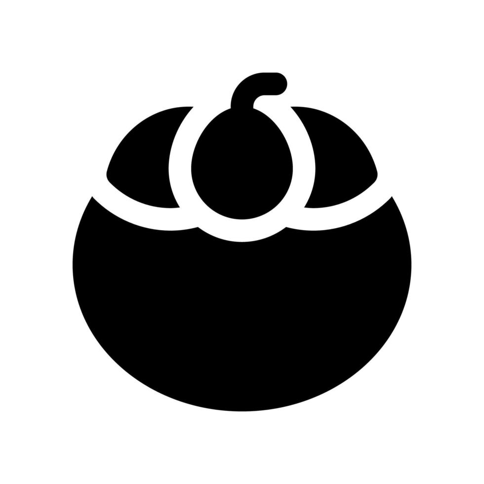 mangostán icono para tu sitio web diseño, logo, aplicación, ui vector