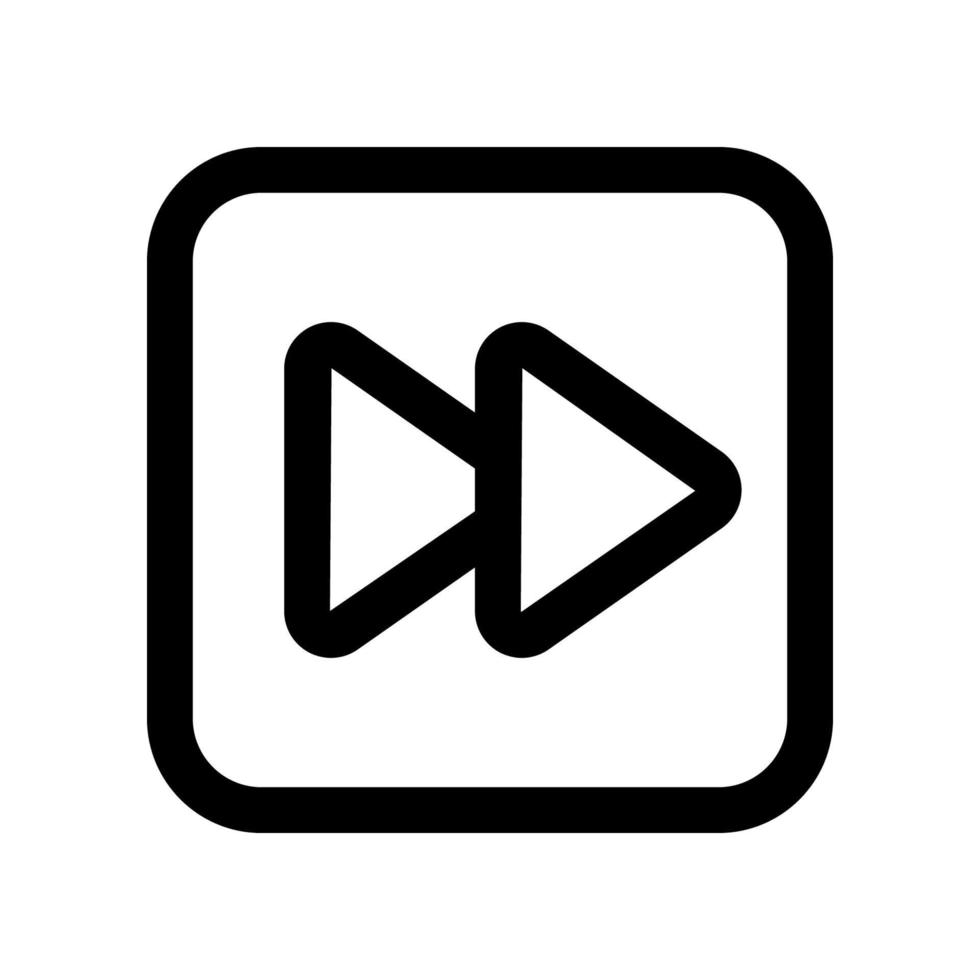 fast forward icon for your website design, logo, app, UI. vector