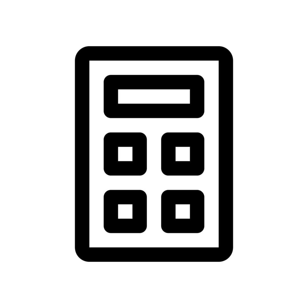 calculator icon for your website design, logo, app, UI. vector