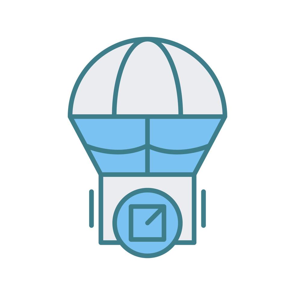 Parachute Vector Icon