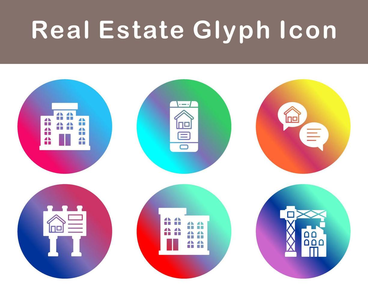 Real Estate Vector Icon Set