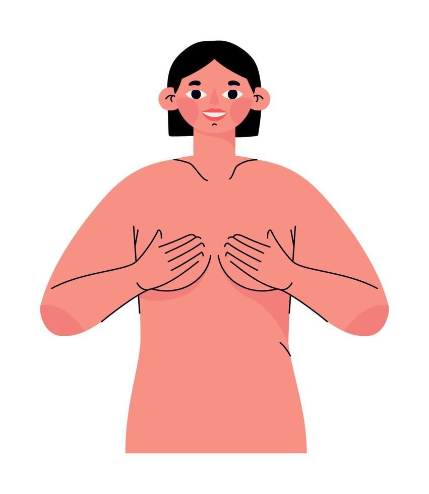 breast cancer survivor design vector