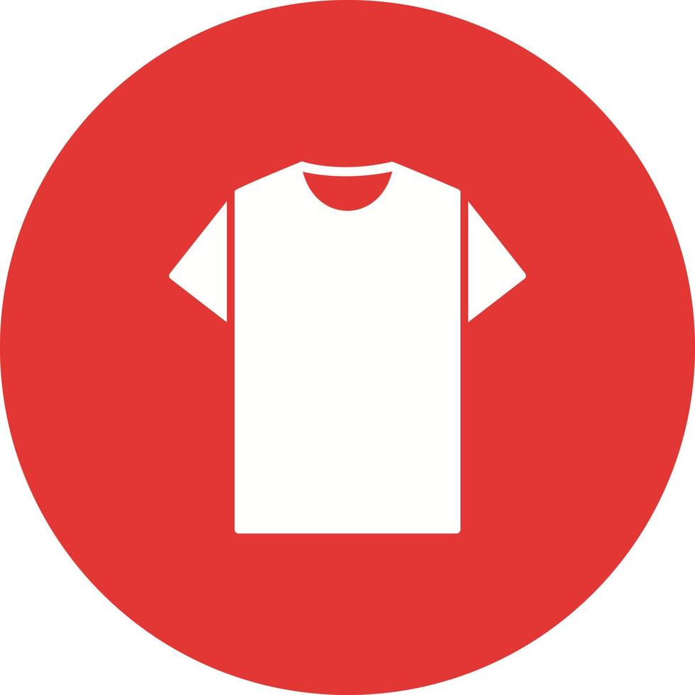 Plain T Shirt Unique Vector Icon