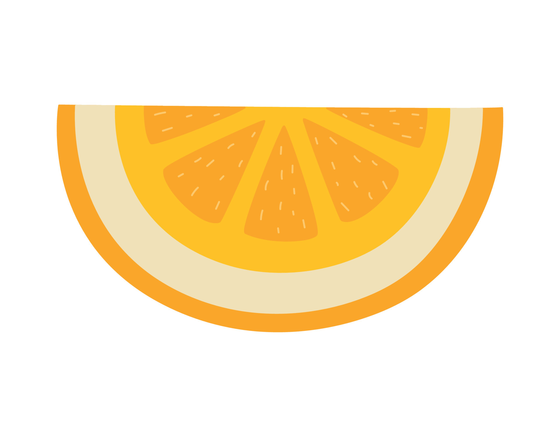 orange slice design 21380181 Vector Art at Vecteezy