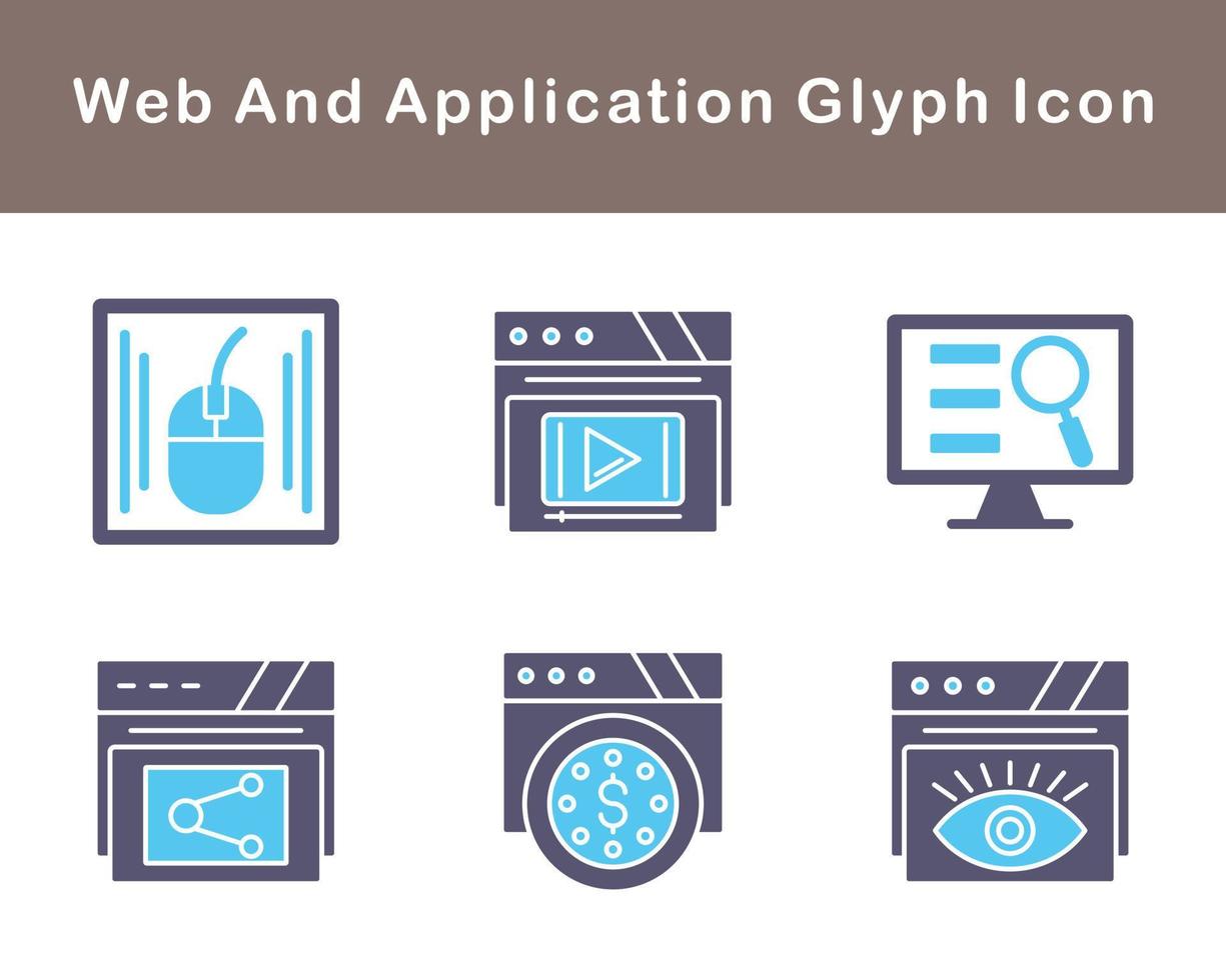Web And Application Vector Icon Set